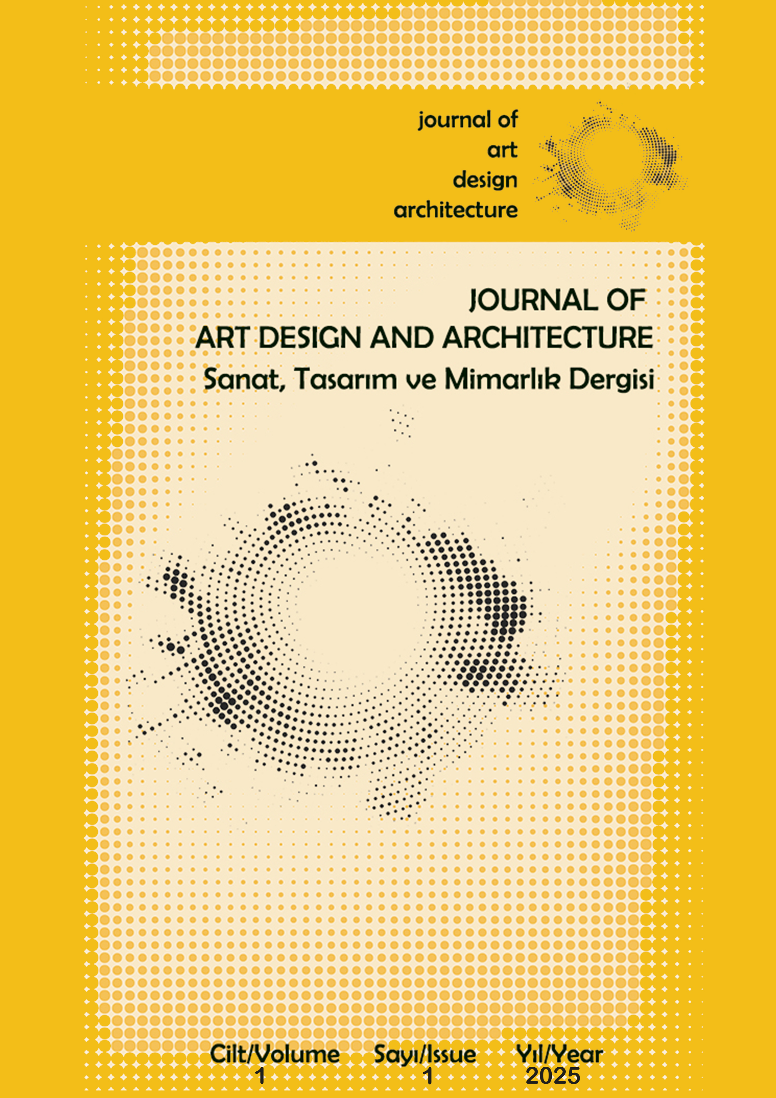 					Cilt 1 Sayı 1 (2025): Journal of Art, Design and Architecture (JADA+Arch) Gör
				
